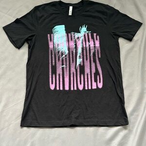 Black Graphic Women's Top